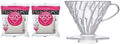 Hario V60 Paper Filters & Plastic Coffee Dripper Set