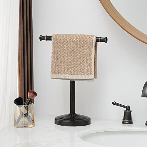 RUMOSE Oil Rubbed Bronze Hand Towel Holder Stand