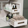 Petiza Under Sink Organizer Adjustable Height 2 Tier Bathroom