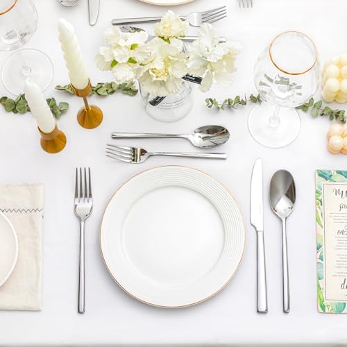 Silverware Set for 8, 40-Piece 18/0 Stainless Steel Flatware Cutlery Set