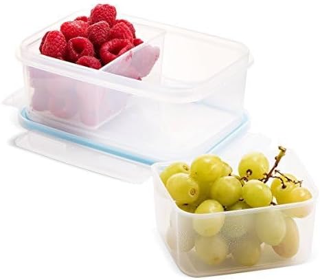 Komax Biokips Lunch Containers Set of 4 - Airtight Food Storage