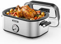 Roaster Oven with Extra Large Visible Glass Lid 28QT