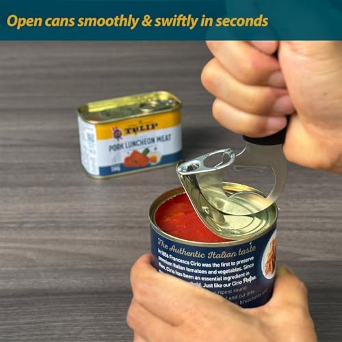 2-pack Magnetic 3-IN-1 Ring-Pull Can Opener,Beer Bottle & Soda Can