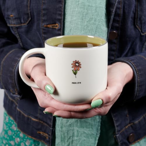Christian Art Gifts Large Ceramic Coffee & Tea Mug for Women &