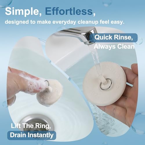 6 Pack Rubber Sink Drain Stoppers