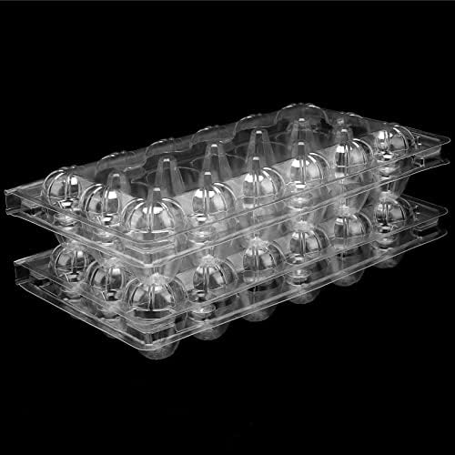 SINJEUN 120 Pack 18-Grid Quail Egg Cartons