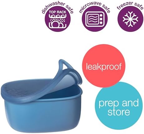 b.box Lunch Tub, Lunch Containers, Meal Prep Containers for Bento Box