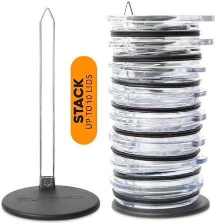 ELYPRO Tumbler Lid Organizer & Holder for Stanley, Yeti, Water Bottle