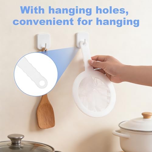 3 PCS Ultra-Fine Nylon Mesh Strainer - 100/200/300 Mesh Plastic Sieve