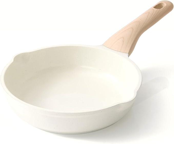 Kordisen Ceramic Non Stick Frying Pans Skillet, 8 Inch Ceramic Small Egg Pan by Kordisen