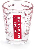 Kolder Mini Measure Heavy Glass, 20-Incremental Measurements