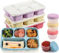 Caperci Large Bento Lunch Boxes for Adults & Kids