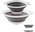 Collapsible Colander and Strainer,Silicone Strainer Colanders & Food