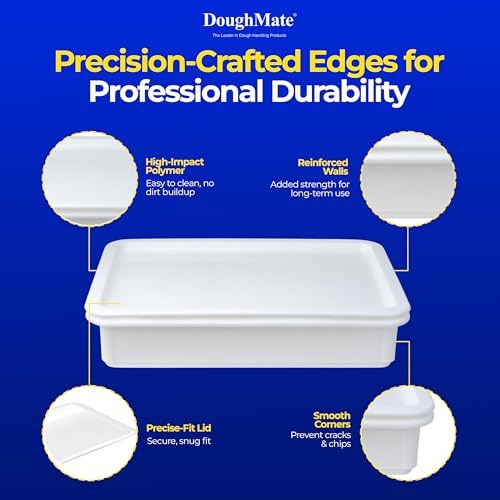 Pizza Dough Proofing Box & Tray Set
