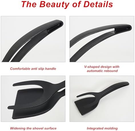 Dual-Purpose Nylon Egg Flipper Spatula & Stainless Steel Fish Turner