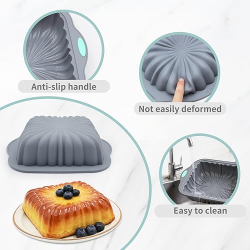 To encounter 69 Pieces Silicone Baking Set, Non-Stick Bakeware Set