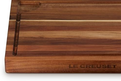 Le Creuset Acacia Wood Butcher Block, 20 inch