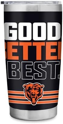 Rico Industries NFL Football Chicago Bears GOOD. BETTER. BEST. 20oz