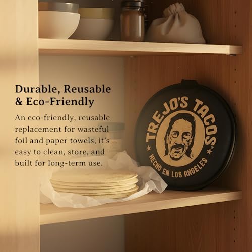 Trejo's Tacos Tortilla Warmer Pouch - Microwaveable Insulated Holder