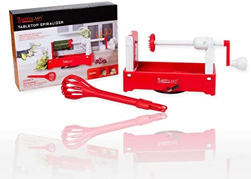 2-Blade Vegetable Spiralizer, Multifunction Peeler and Slicer