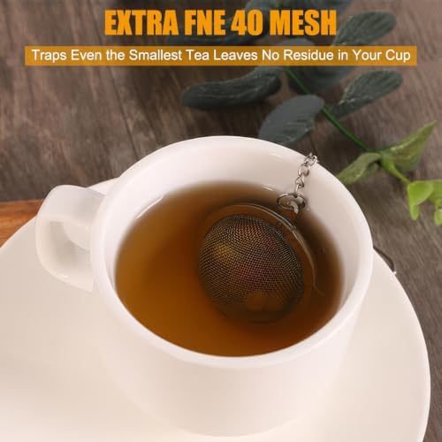 2 Pack Tea Infuser for Loose Leaf Tea, 2” Stainless Steel Tea Strainer