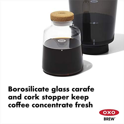 OXO Brew Cold Brew & Single-Serve Pour-Over Maker, 12 ounces