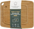 Dishwasher Safe Cutting Board,Bamboo Cutting Board with Juice Groove