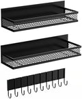 3 Pack Magnetic Spice Rack for Refrigerator