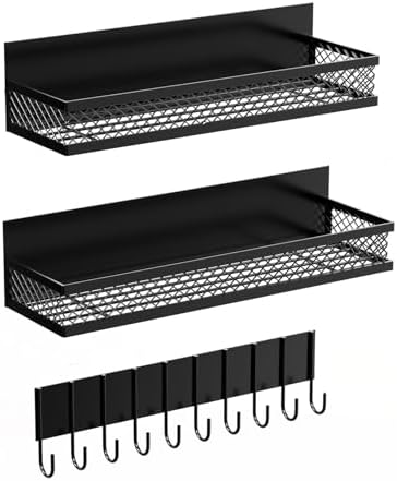 3 Pack Magnetic Spice Rack for Refrigerator