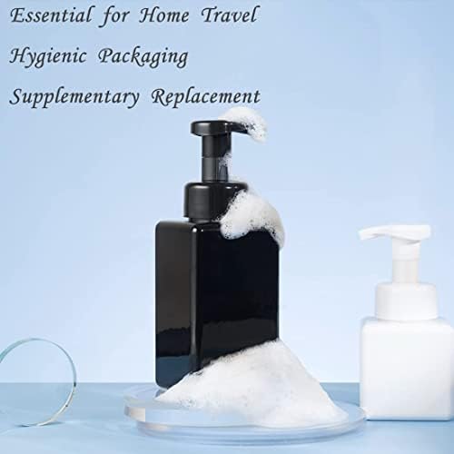 Foaming Soap Dispenser, 450ml(16oz) Refillable Modern Square Pump