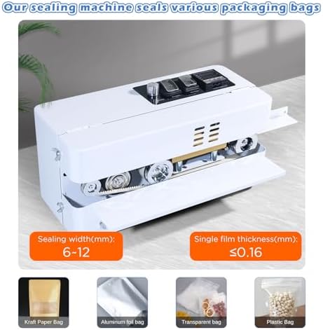 Commercial Automatic Continuous Band Heat Sealer