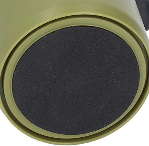 Fdit Coffee Knock Box, Plastic Rubber Coffee Grind Dump Bin with