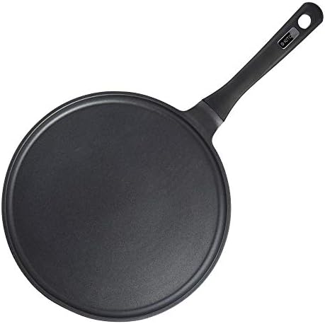 S·KITCHN Crepe Pan Nonstick Dosa Pan for Roti Indian, Non-Stick