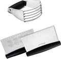 Dough Blender & Bench Scraper/Chopper,Stainless Steel Kitchen Tool,Set