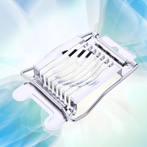 Egg Slicer with 8 Cutting Wires Stainless Steel for Uniform Slices