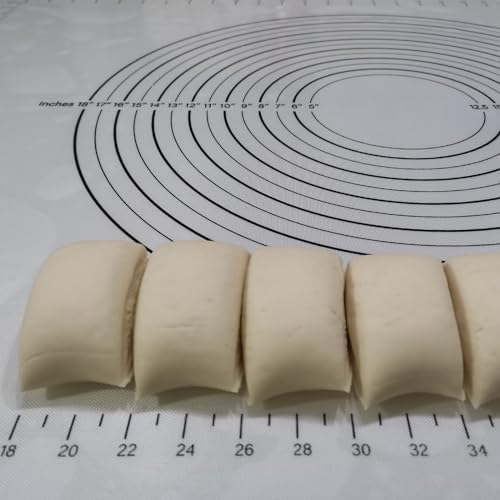 Yansumi silicone pastry non stick baking mat with measurement fondant