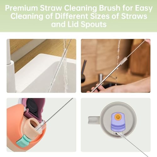 Water Bottle Cleaning Kit Compatible with Owala FreeSip Sway 32 oz