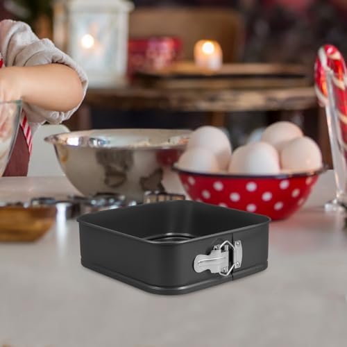 Hemobllo 3pcs Square Springform Cheesecake Pan Set with Removable