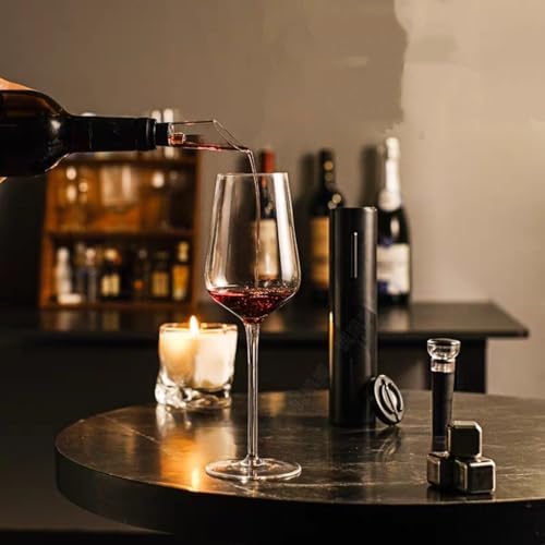 5 in 1 Automatic Electric Wine Bottle Opener,Rechargable Cordless