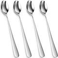 KEAWELL Premium Louise 4-Piece 9-Inch 18/10 Iced Tea Spoons