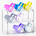 Stackable Water Bottle Organizer for Cabinet, Bottle and Other Tumbler