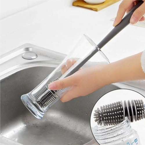 Straw Cleaner Brush Fit for Owala FreeSip 24oz/32oz/40oz, Silicone
