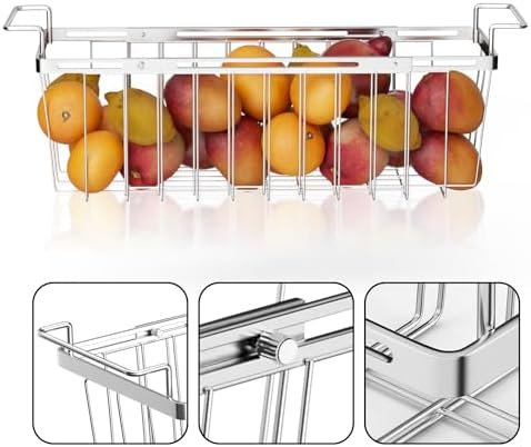 Orgneas Freezer Baskets for Chest Freezer Real Capacity Expandable