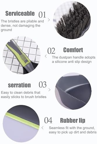 WDDBHSKN Dustpan and Brush Set