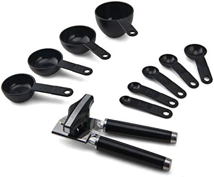 KitchenAid Classic Tool and Gadget Set, 15-Piece, Black