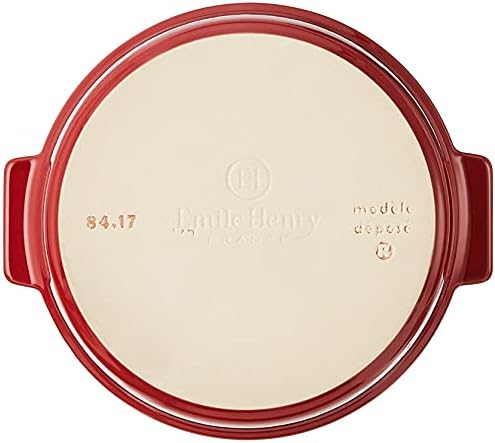 Emile Henry 0.6 Qt. Cheese Baker, Burgundy