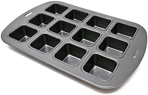 Norpro Nonstick 12-Cavity Linking Brownie Muffin Cupcake Cake Pan