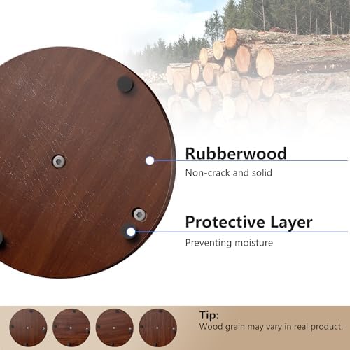Wooden Countertop Paper Towel Holder