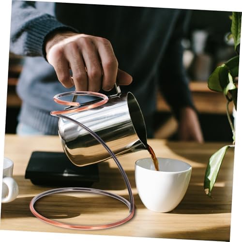 Coffee Filter Holder Iron Pour-over Dripper Stand Xmas Home Use