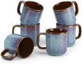 vancasso 16 oz Coffee Mugs Set of 6, Large Ceramic Mug with Handle